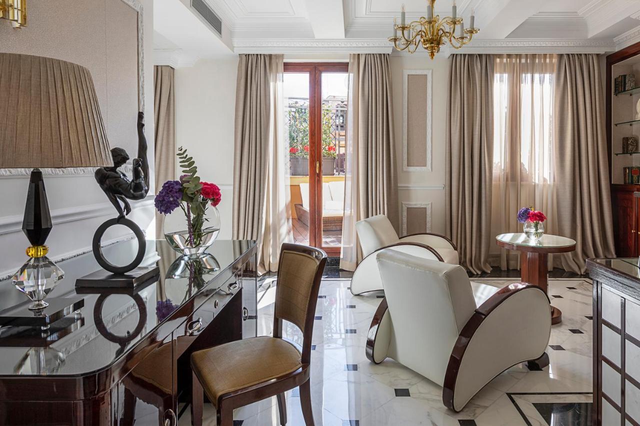 Baglioni Hotel Regina - The Leading Hotels Of The World Roma Esterno foto Interior of the hotel