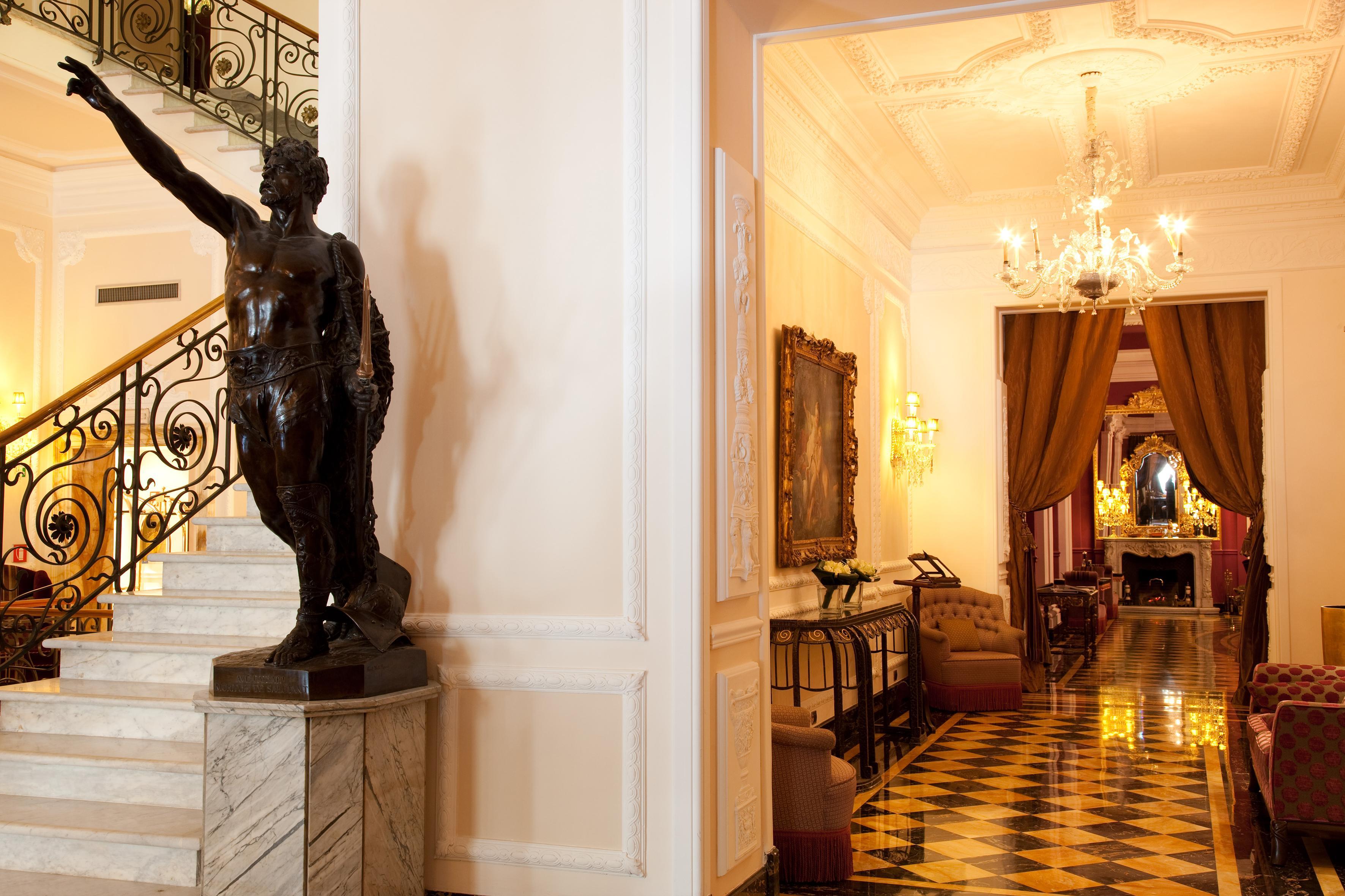 Baglioni Hotel Regina - The Leading Hotels Of The World Roma Interno foto Interior of the hotel