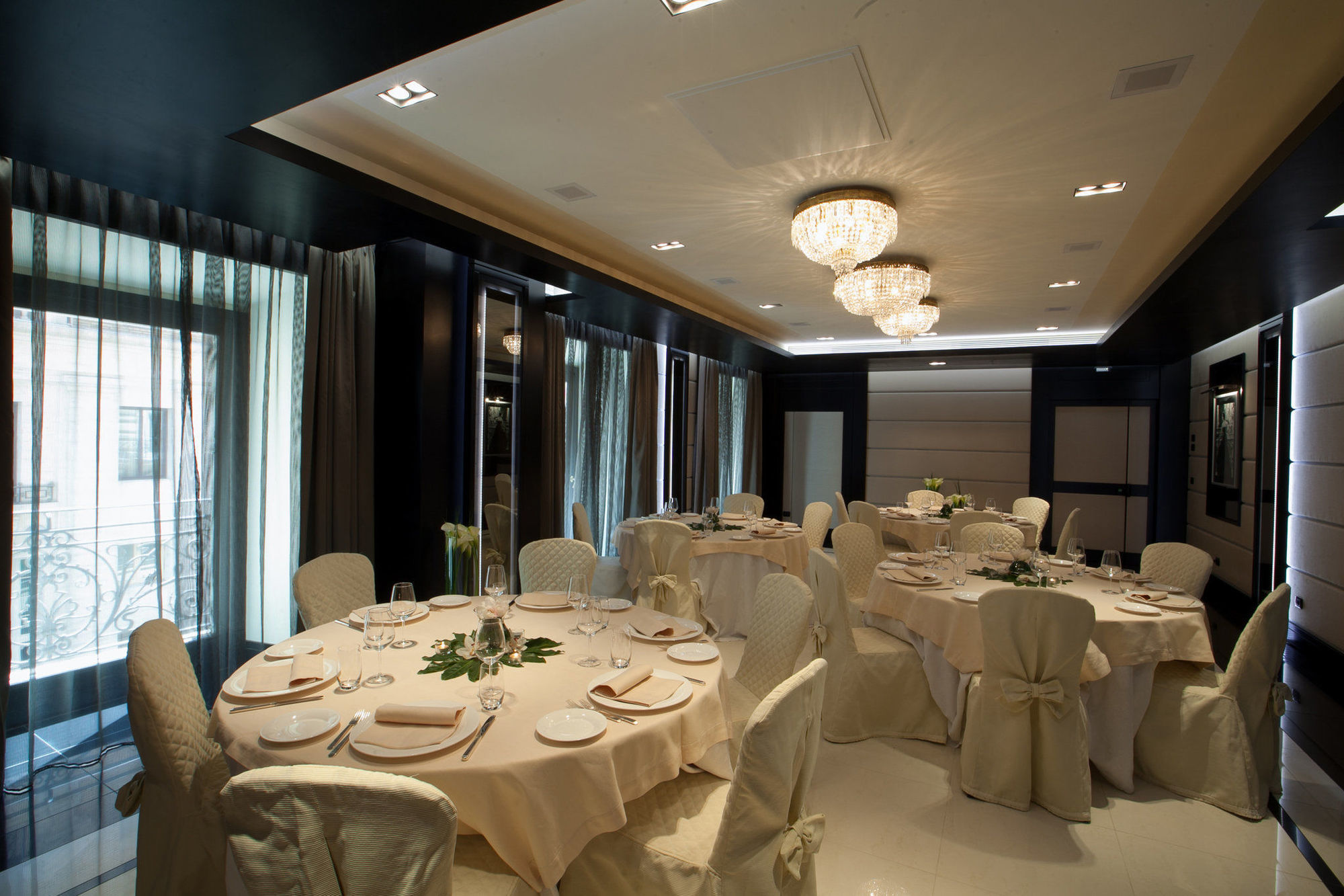 Baglioni Hotel Regina - The Leading Hotels Of The World Roma Ristorante foto The interior of the restaurant